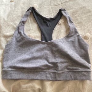 Lululemon gray sports bra